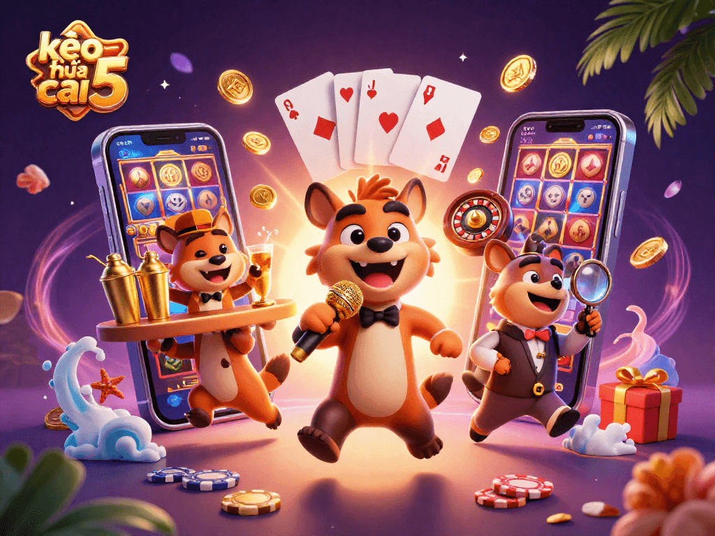Join the fun with kèo nhà cái 5 as hyenas blend comedy and gaming at this vibrant casino club.