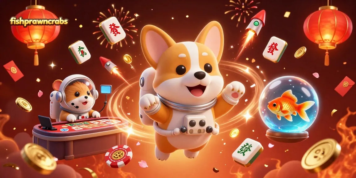 Experience thrilling fishprawncrabs gameplay in a captivating space casino scene