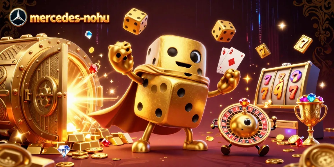 Winning strategies come alive in a vibrant casino scene showcasing mercedes-nohu with dynamic elements and a lively atmosphere.