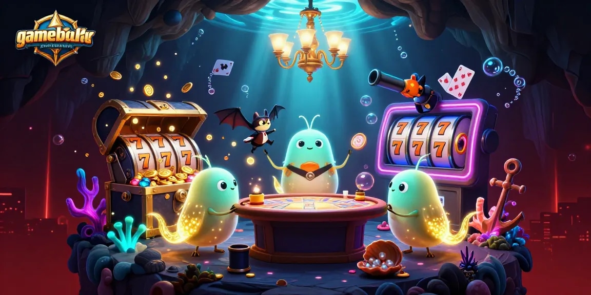 Experience thrilling gameplay with gold coins and lucky symbols in gamebaidangian's vibrant casino scene.