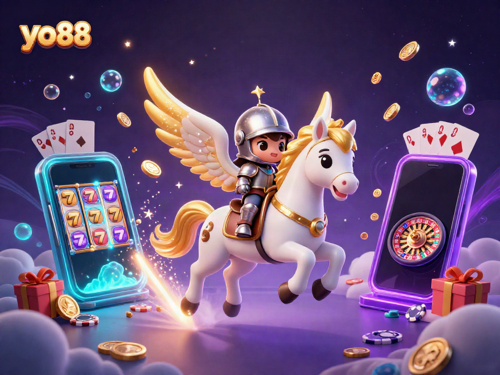 Join yo 88's thrilling adventure with a mystical horse, knight, and dynamic slot games!
