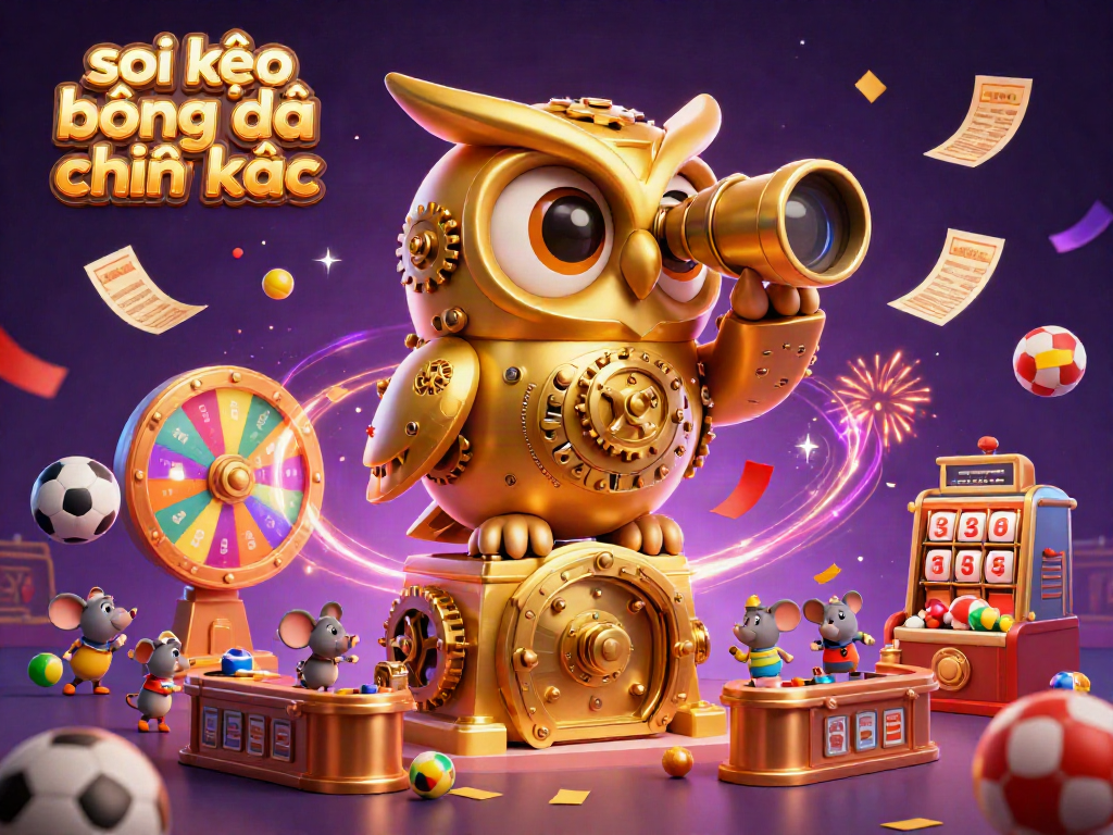 Experience precise sports betting insights with soi kèo bóng đá chính xác illustrated in an engaging casino scene.
