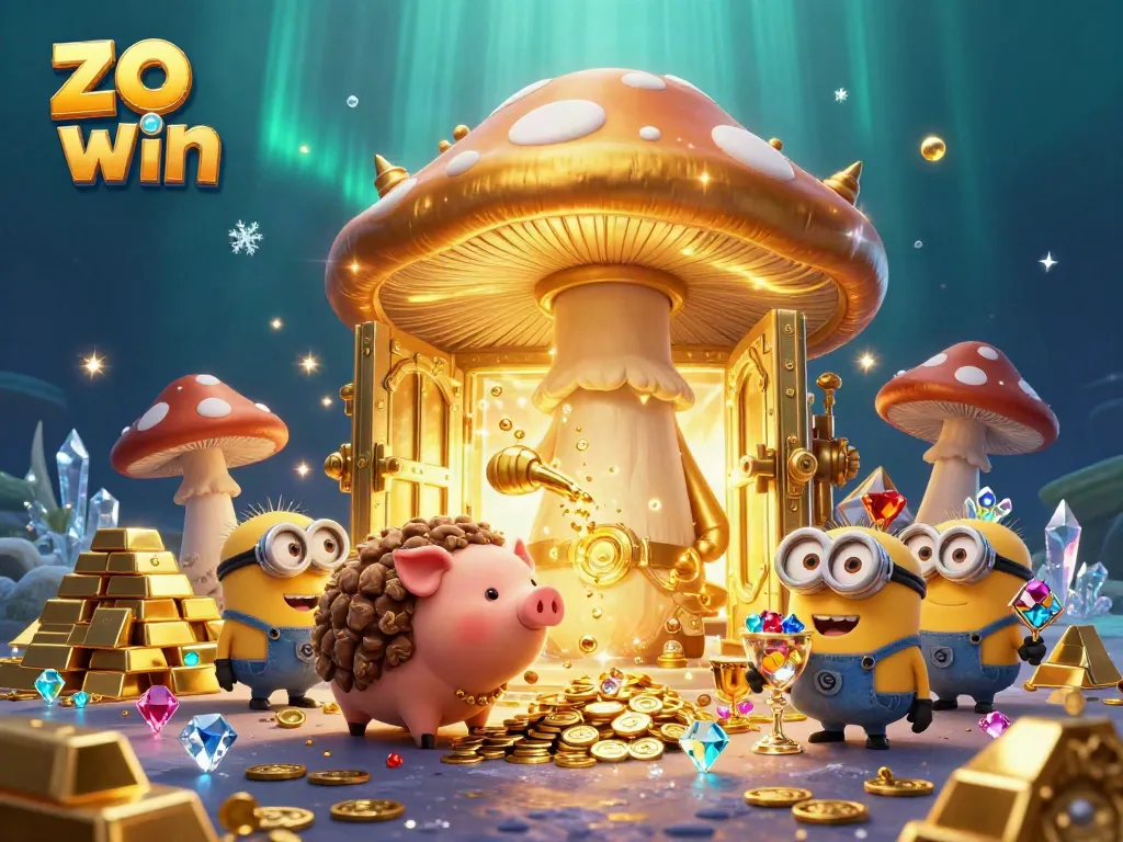 Experience the magic of winning with zo win's vibrant casino adventure featuring gold treasures and enchanting characters.
