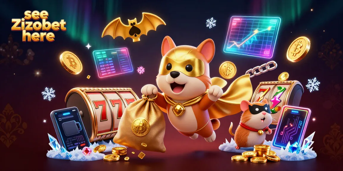 Experience thrilling gameplay with our superhero dog and hamster duo in "see Zizobet here" illustration.