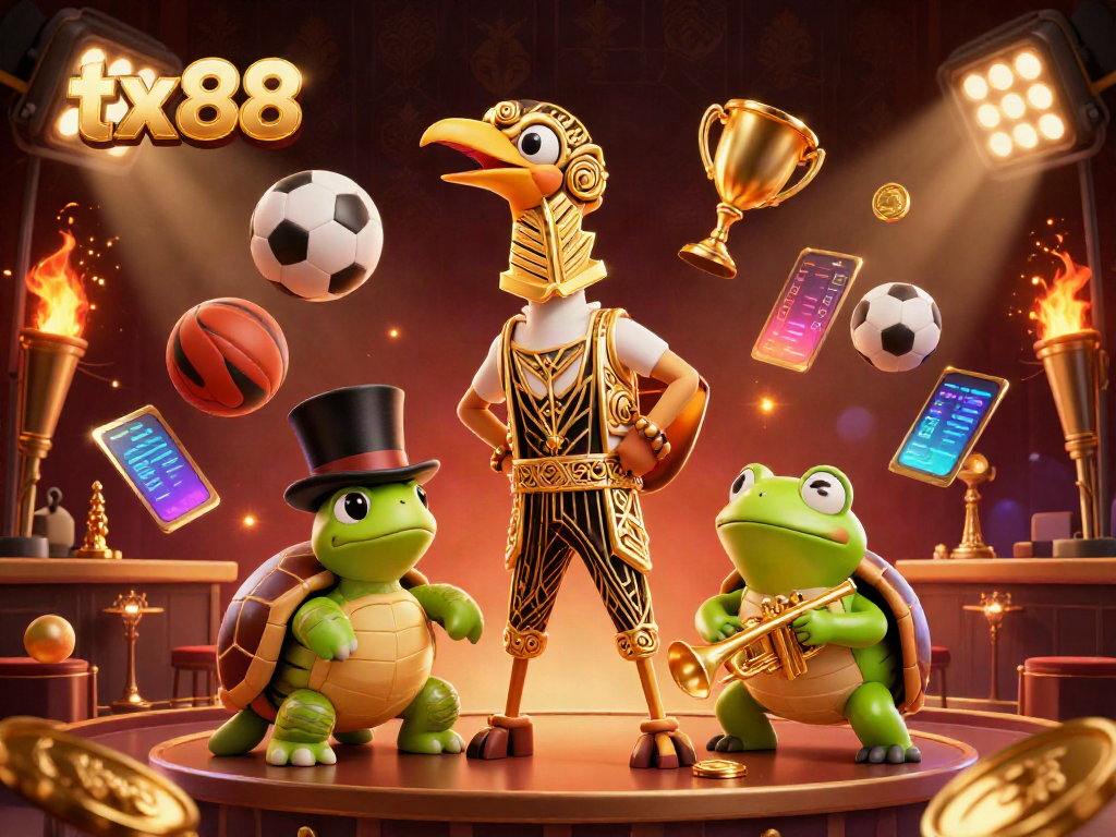 Experience thrilling gaming adventures with tx88 at an electrifying speakeasy casino scene.