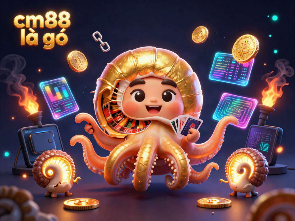 Engage with cm88 là gì through a magical 3D casino scene showcasing dynamic gaming elements.
