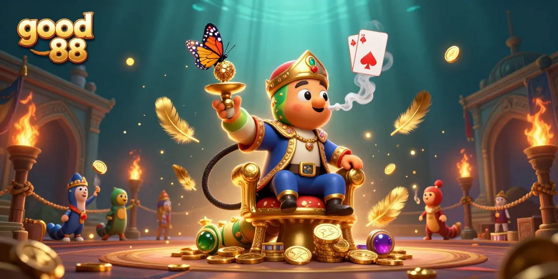 Experience the thrill of good 88 gaming with vibrant characters and action-packed casino elements.