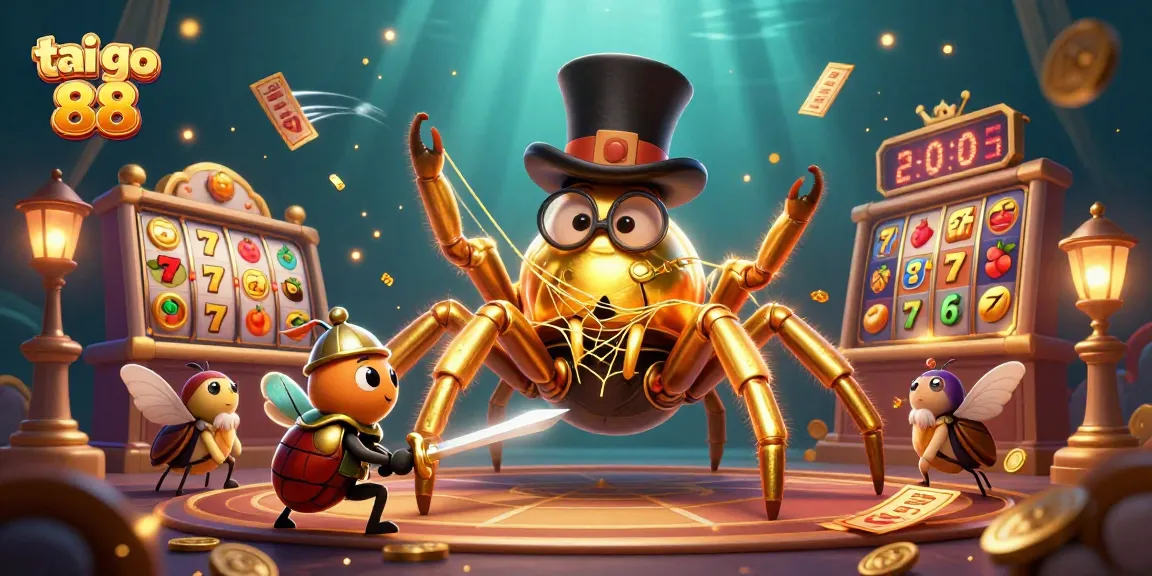 Experience fun at tai go 88 with a thrilling casino illustration showcasing vibrant characters and dynamic elements.