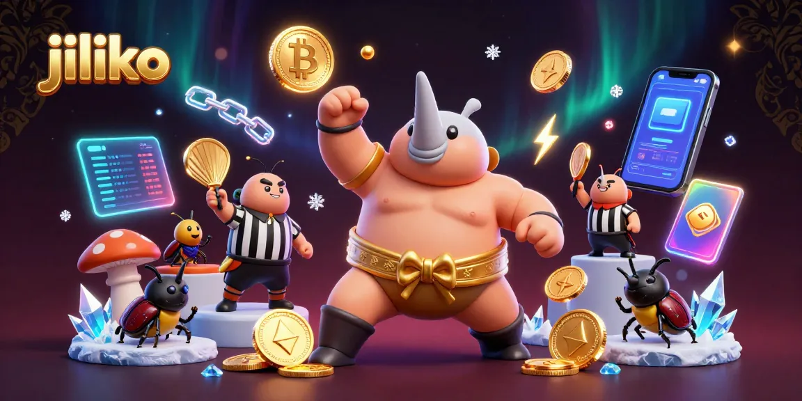 Experience exhilarating games at jiliko as the beetle champion triumphantly stomps amidst flying coins.