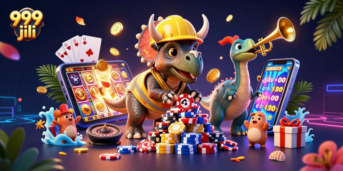 Experience thrilling gameplay at 999 jili with interactive slot machines and vibrant casino scenes.