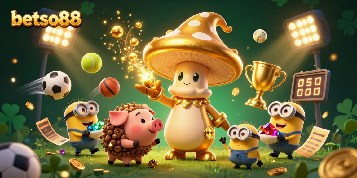 Experience thrilling betting action at betso88 with a magical illustration showcasing dynamic elements in a casino.