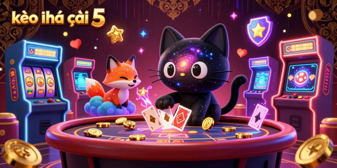 Engage with kèo nhà cái 5 by winning big at the cosmic casino table filled with vibrant slot games.