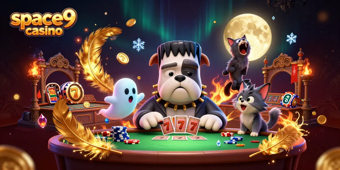 Experience the thrill of space9 casino with vibrant characters and dynamic gaming elements.