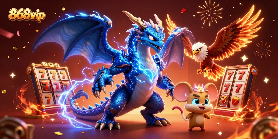 Win big at 868vip with exciting slot games featuring colorful characters and dynamic elements.